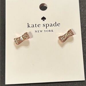 Kate Spade Gold Bow Earrings